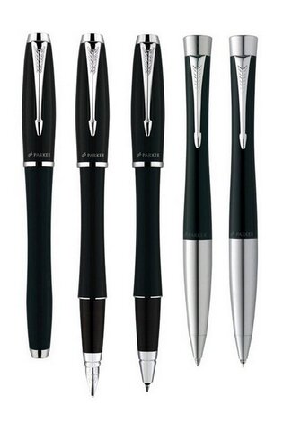 Ручка перьевая Parker Urban F200 Muted Black CT (S0850630)