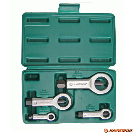 Jonnesway AG010109A Гайколомы в наборе, диапазон 9-27 мм, 4 предмета 48661