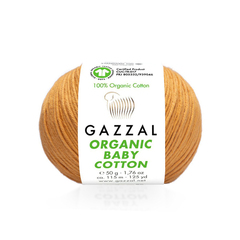 Gazzal Organic Baby Cotton 443 (Абрикос)