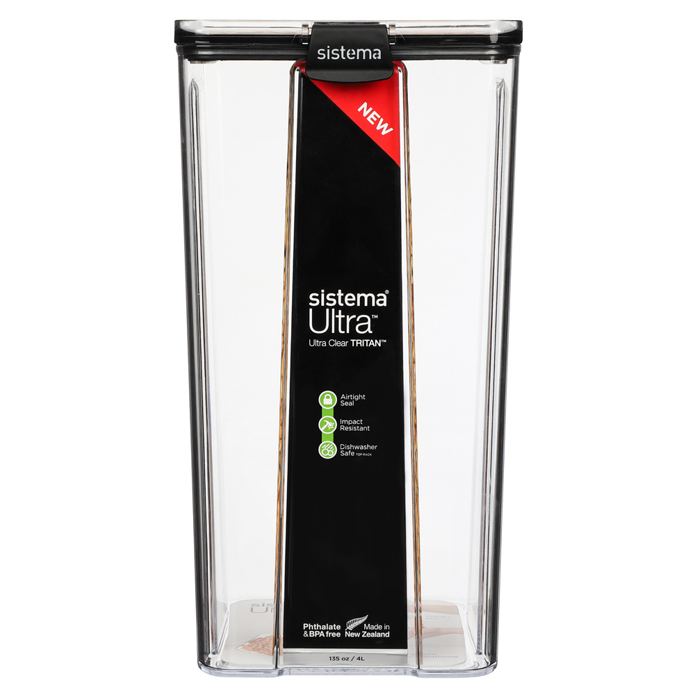 Герметичный контейнер Sistema "Ultra", Tritan, 4 л