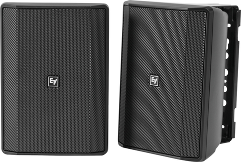 Electro-Voice EVID-S5.2XB акустическая система, 5', 70/100V, всепогодная, IP65, цвет черный, ЦЕНА ЗА ПАРУ!!!