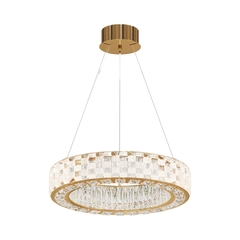 Подвесная светодиодная люстра Maytoni Castello MOD336PL-L120G3K