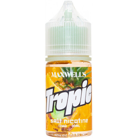 Жидкость MAXWELLS Salt 1.2% 30 ml Tropic - Ананас Киви Манго
