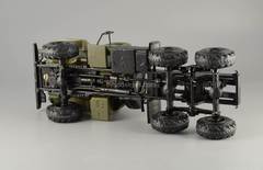 Ural-44202 with semitrailer khaki Elecon 1:43
