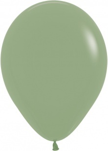 Шар S 12''/30 см, Пастель, Эвкалипт (027), 12 шт.