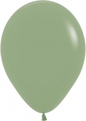 Шар S 12''/30 см, Пастель, Эвкалипт (027), 12 шт.