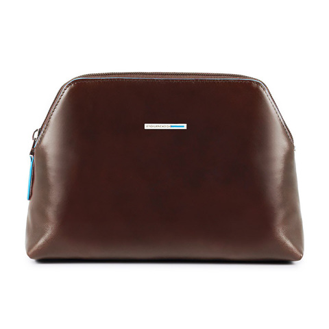 Косметичка Piquadro Blue Square BY3795B2/MO, коричневый, кожа натуральная