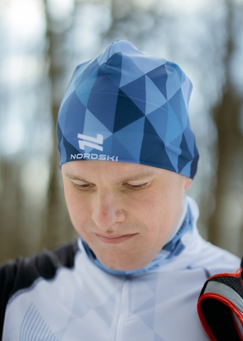 Гоночная шапка Nordski Race blue