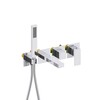 Aquatek Либра AQ1644CR Смеситель для ванны встроенный (внешняя и скрытая часть), цвет: хром