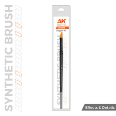 Кисточка AK Interactive Synthetic Brush Dagger XL