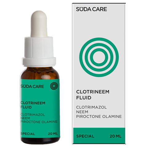 SUDA Противогрибковая серия: Флюид для ногтей с клотримазолом (Clotrineem-Fluid)