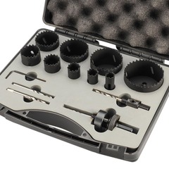 Набор коронок Bi-metall 16-67мм HSSE-Co8 14пр H-Tools 04403220