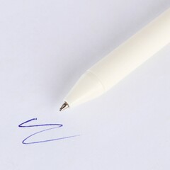 Ручка прикол «Исполняю желания», шариковая, синяя паста, пластик, с резиновым доп.. элементом, 18+