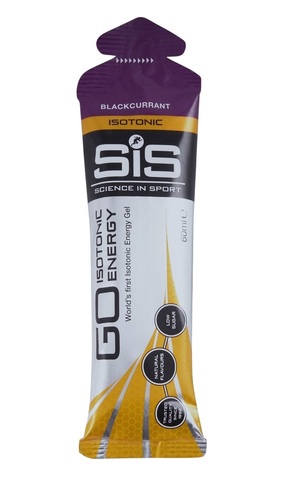 Набор углеводных гелей SIS Go Isotonic Gel черная смородина