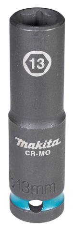 Ударная удлиненная торцовая головка 13x81,5 мм Impact Black 1/2
