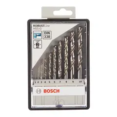 Набор сверл по металлу PRO HSS-G Robust Line 1—10 мм BOSCH 2607010535