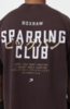 Футболка Boxraw Nakatani x Sparring Club Oversized Коричневый