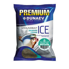 Прикормка "DUNAEV iCE-PREMIUM" 0.9кг Мотыль