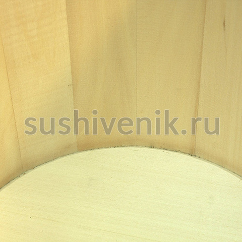 Запарник из липы с крышкой, 5 л - 5