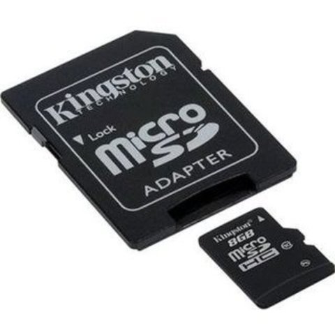 Карта памяти Kingston 8GB microSDHC Class 10 Карта памяти Kingston 8GB microSDHC Class 10