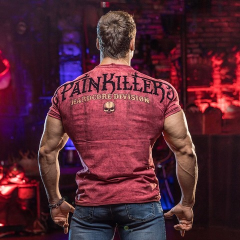PAINKILLER | Футболка мужская Samuray спина