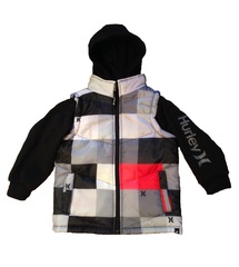 HURLEY X Куртка с трикотажными рукавами и капюшоном МВ36