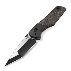 Фото Складной нож Bestech Knives Cetus, сталь M390, рукоять карбон Copper Foil
