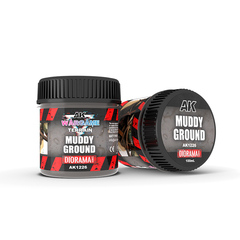 Текстурная паста AK Interactive Terrains Muddy Ground 100 ml