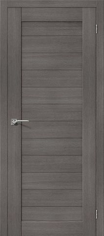 Межкомнатная дверь Браво-21 Grey Melinga ( глухая, без стекл )