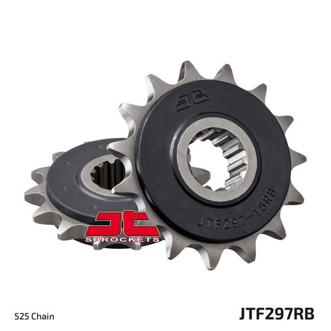 Звезда передняя JTF297.15RB под 525 цепь для Honda CB 400
