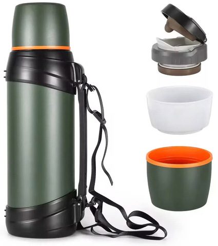 Картинка термос Dkadi KD938-2.5 Green - 8