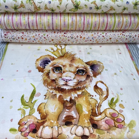 Панель P&B Textiles Little Darlings Safari