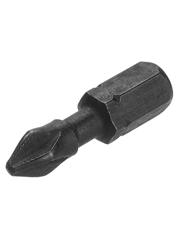 Набор бит PH2x25, односторонних, сталь S2, Е 1/4