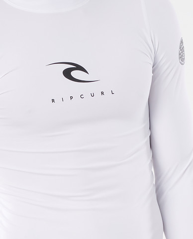 RIP CURL Corps LSL UV White