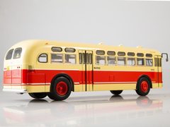 ZIS-154 yellow-red 1:43 Modimio Our Buses #5