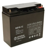 Аккумулятор General Security GS 18-12 ( 12V 18Ah / 12В 18Ач ) - фотография
