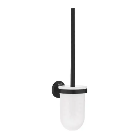 Tуалетный ёршик с держателем GROHE Essentials, матовый чёрный (1024682430)