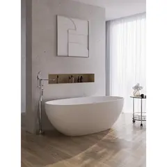 Cezares CZR-RELAX2.0-170-80-56-SSB Ванна из искусственного камня Solid Surface 1700x800x560 фото