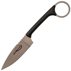 Фото Нож с фиксированным клинком Cold Steel Bird & Game, сталь AUS-8A, рукоять кратон, черный