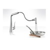 Hansgrohe Metris M71 14820800 Смеситель для кухни с выдвижным изливом и лейкой