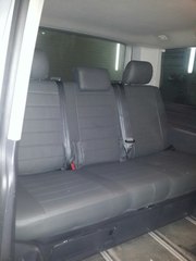 Чехлы на Volkswagen T5 микроавтобус Multivan / Caravelle / Transporter 2003–2009 г.в.