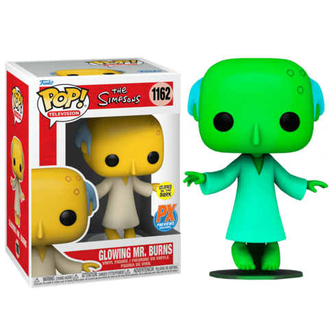 Funko POP! The Simpsons:  Glowing Mr. Burns (GW PX Exc) (1162)