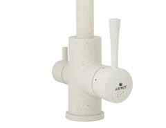 Смеситель KAISER Merkur 26044-11 бежевый мрамор (Beige 328) для кухни под фильтр 6
