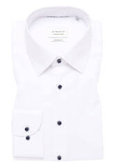 Сорочка мужская Eterna Modern Fit 2132-X171-00 из ткани Dynamic Cotton белая