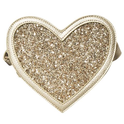 Сумка Molo Heart Bag Gold Glitter