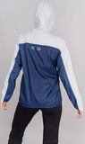 Ветро и водозащитная куртка с капюшоном Nordski Rain Moon Grey/Navy W