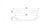 BelBagno Aurora RS268CP.4/192 Мебельная ручка для базы, цвет: хром