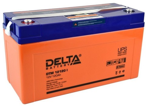 Аккумуляторная батарея Delta DTM 12120 I