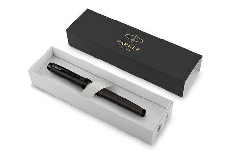 Ручка перьевая Parker IM Achromatic, Black BT, F (2127741)