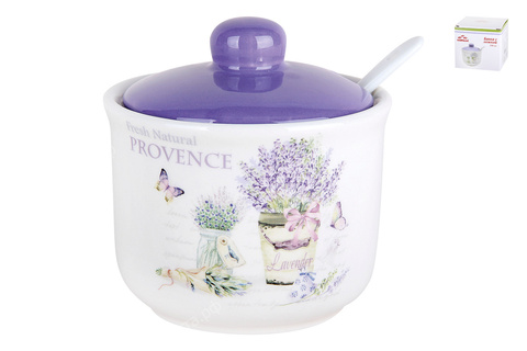Банка с ложкой Lavender - купить